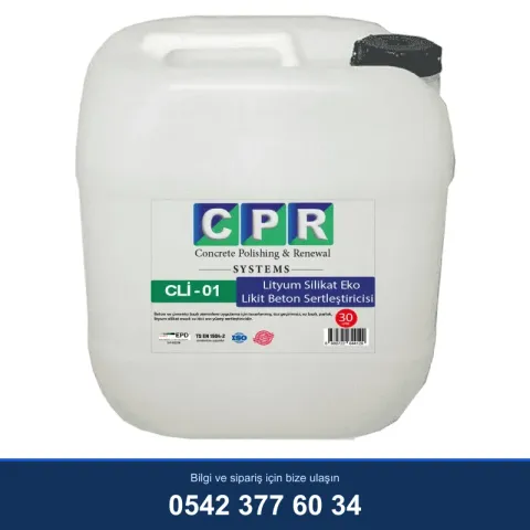 Beton Kimyasalı CPR CLİ-01 LİTYUM EKO – İstanbul Silim Market