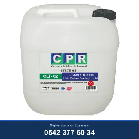 Beton Kimyasalı CPR CLİ-02 LİTYUM PRO – İstanbul Silim Market