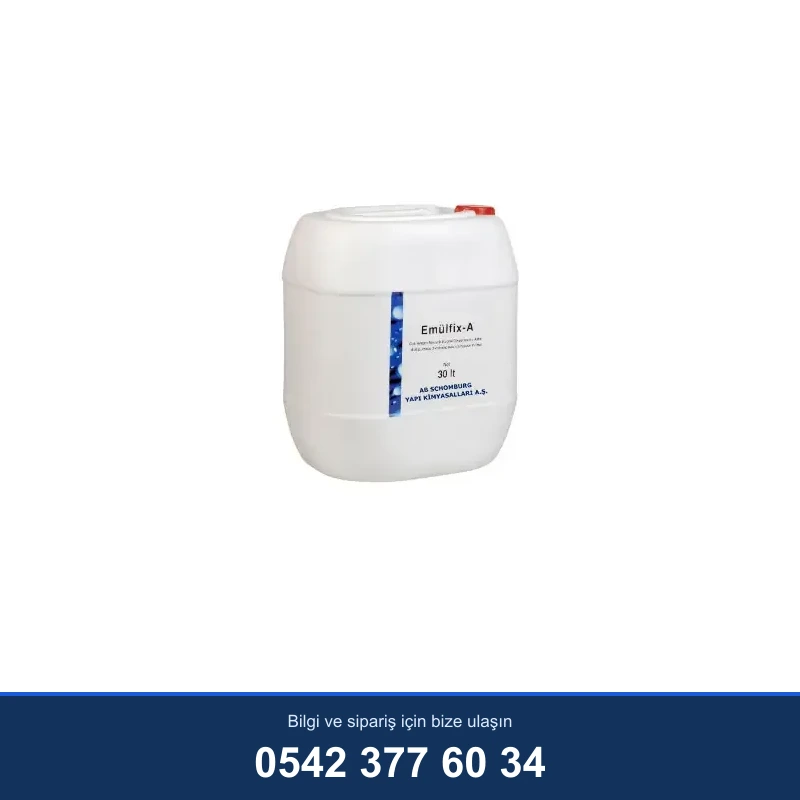 EMÜLFIX-A – AB-Schomburg harç ve beton katkısı