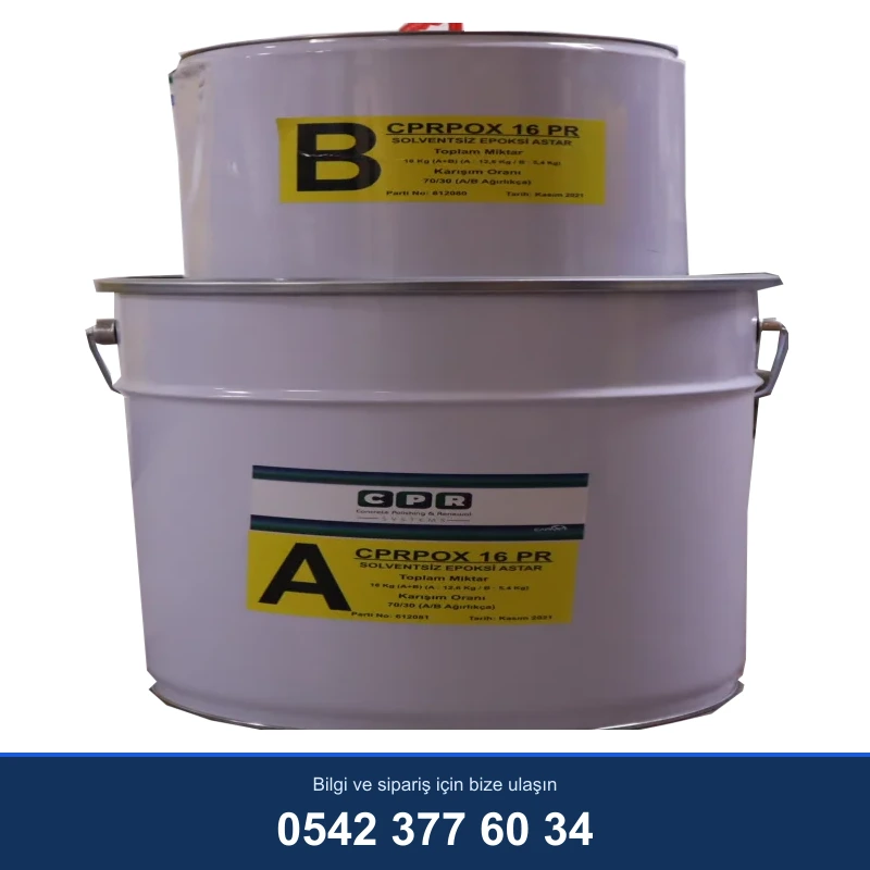 Epoksi Tamir Harcı CPR EM 402 – CPR beton tamir harcı