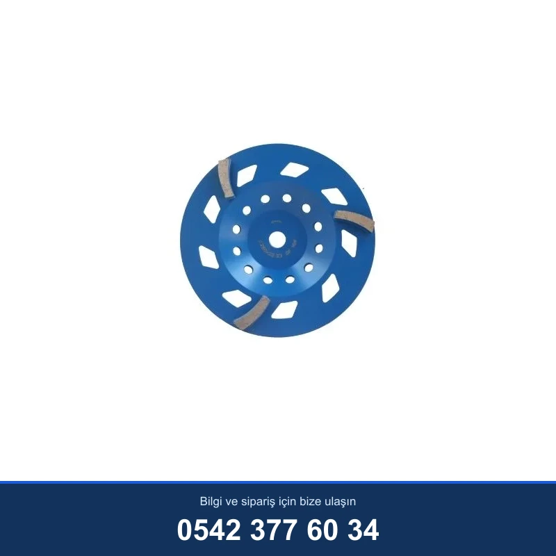 Spiral Taşı HUB CW 1 10" – HUB spiral (çanak) taşlama elması