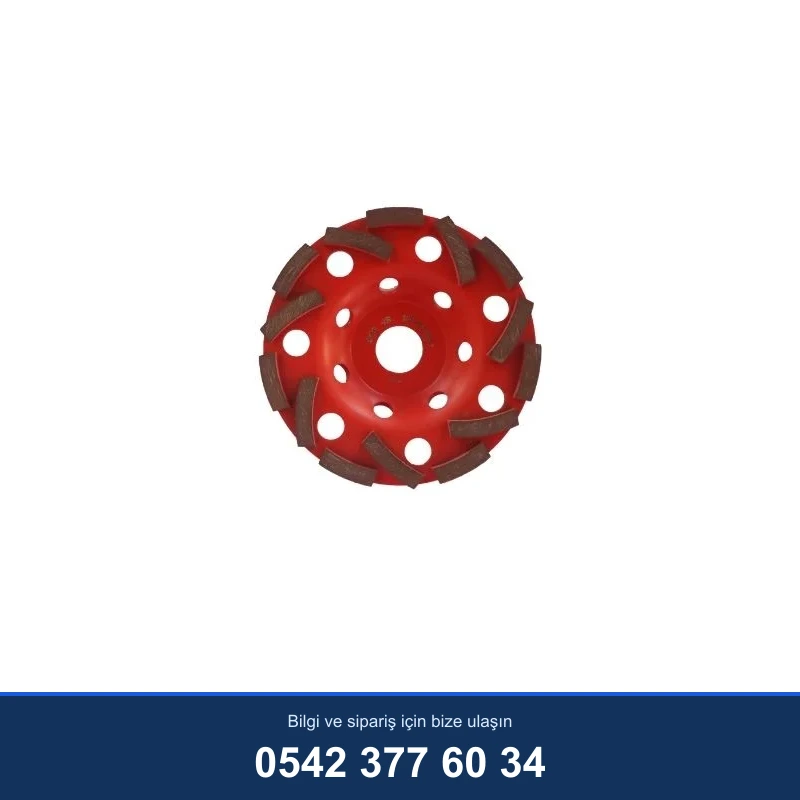 Spiral Taşı HUB JCW SF 5" – HUB spiral (çanak) taşlama elması