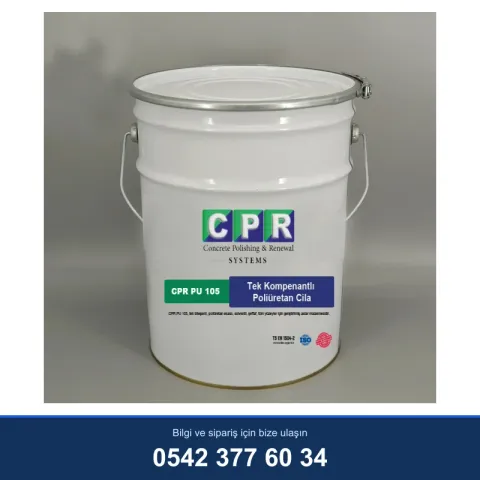Tek Kompenantlı Poliüretan Cila CPR-PU 105 – İstanbul Silim Market