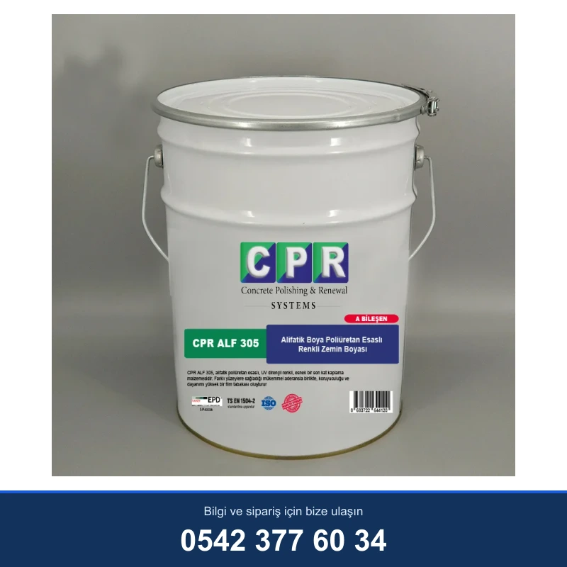Zemin Boyası CPR ALF 305 – CPR beton renklendirme ürünü